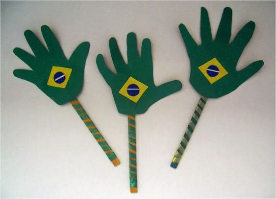 Lembrancinha para o Dia da Independência do Brasil infantil