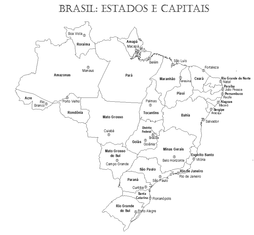 Capitais do Brasil