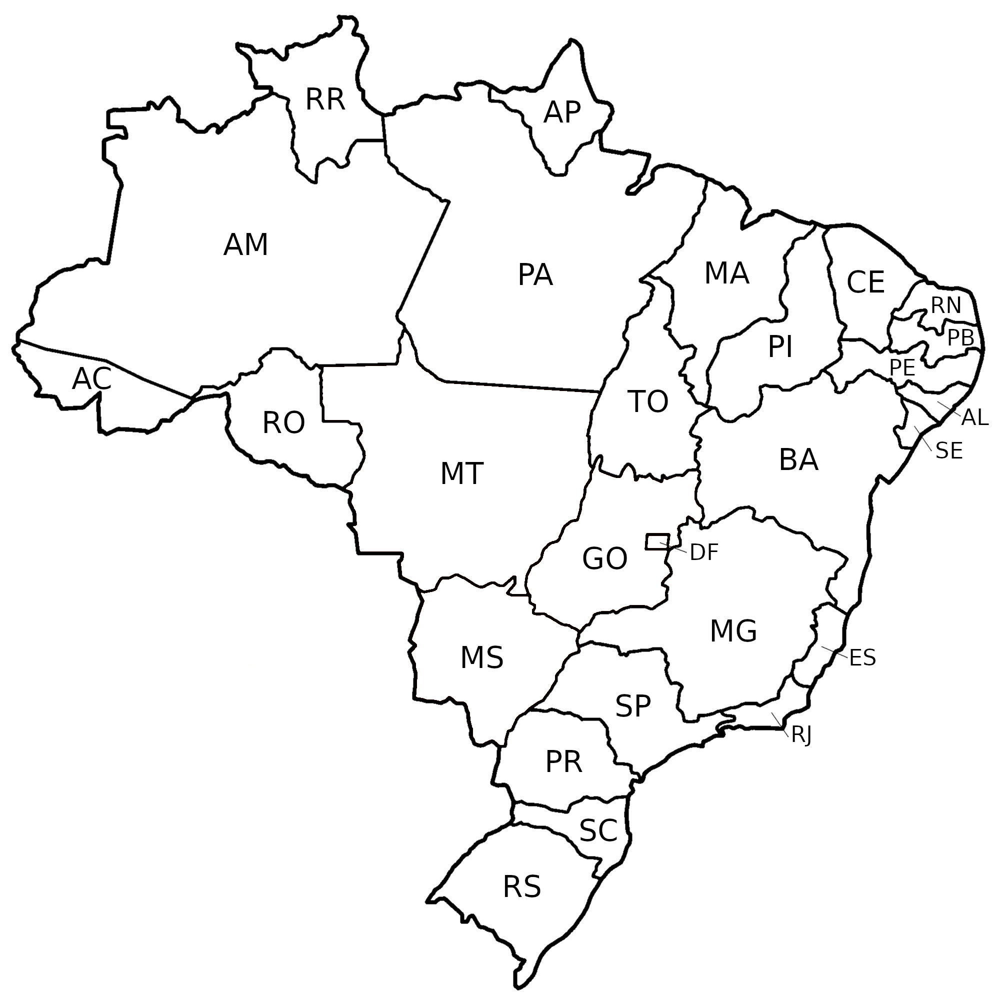 RegiÕes Do Brasil → Quais São Mapas Características Estados 5455