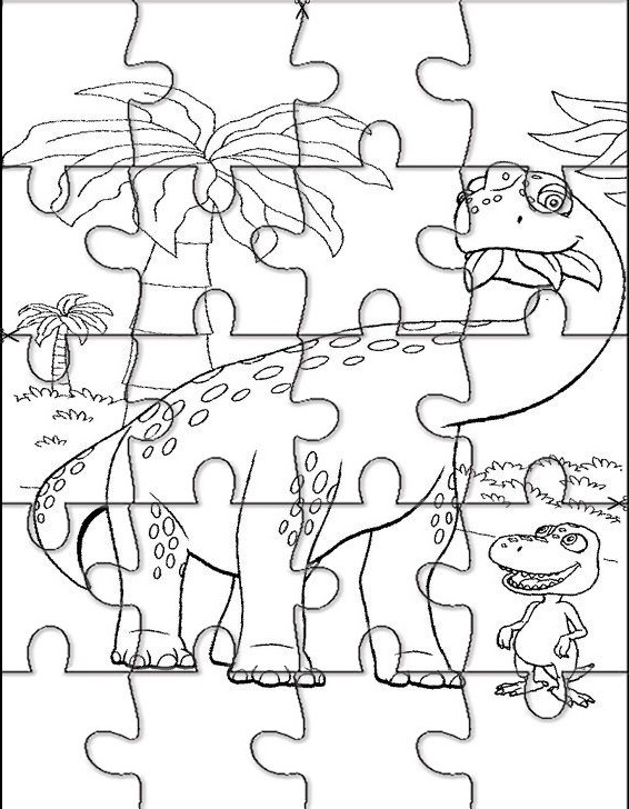 Imprimir quebra cabeça O Comboio dos Dinossauros 3  O comboio dos  dinossauros, Artesanato de dinossauro, Dinossauros para impressão