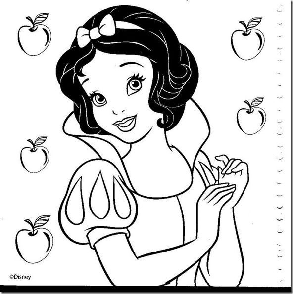 Desenhos de Princesas para Colorir - 31 Desenhos Para Imprimir Grátis!
