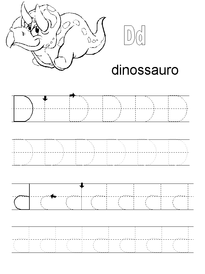 50 Desenhos de Dinossauro para Imprimir e Colorir