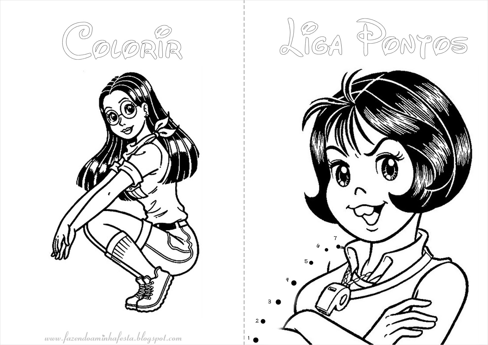 Turma da Mônica em Portugues Cebolinha Penteados Colorir Desenhos Cartoons  para crianças friendly 