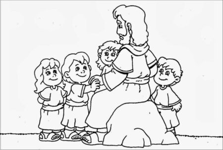 Desenhos Evangelicos para Imprimir e Colorir Imagem Educar X e1696917955473